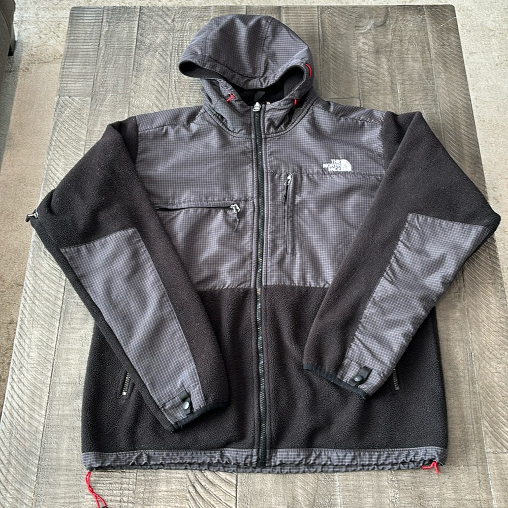 The North Face Denali Fleece Hoodie Jacket.